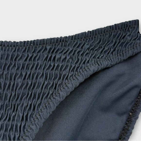 Triangl SARIA Moonlight Cheeky Bikini Bottom in Dark Navy Blue Size XL NWOT - Picture 2 of 6